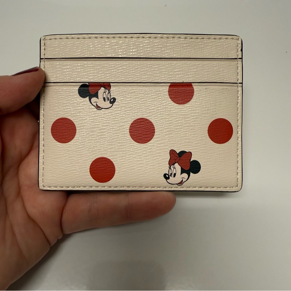 kate spade | Minnie Mouse Polka Dot Card Case - Picture 2 of 5